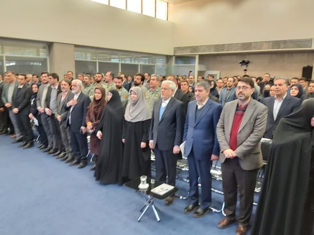 برگزاری مراسم افتتاحیه بیست و دومین نمایشگاه بین‌المللی محیط زیست در محل نمایشگاه شهر آفتاب